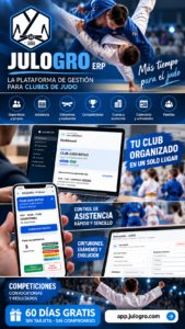 Llega JULOGRO ERP: la nueva plataforma para gestionar tu club de judo
